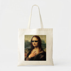 Cool Monalisa Selfie Tragetasche