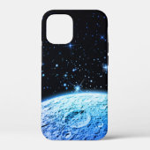 Cool Moon Blue Galaxy Space Stars Case-Mate iPhone Hülle (Rückseite)