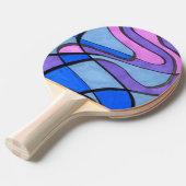 "Cool Morning" Abstrakt Ping Pong Paddle Tischtennis Schläger (Vorderseite)