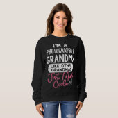 Cool Mothers Day Photographer Grandma Sweatshirt (Vorne ganz)