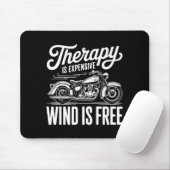 Cool Motorcycle Men Biker Rider Motor Cycle Lovers Mousepad (Mit Mouse)