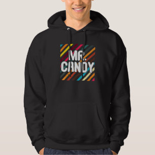 Cool Mr Candy Mr Right Husband Vater Vatertag Cand Hoodie