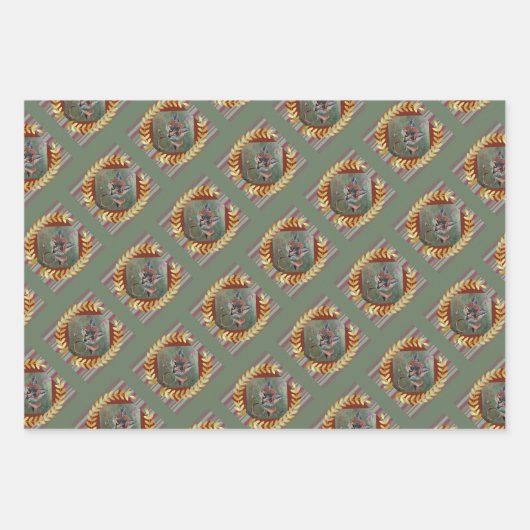 cool Mr. Fox Geschenkpapier Set (Vorderseite 3)