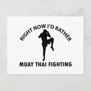 cool Muay thai Designs Postkarte
