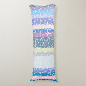 COOL Multicolor Limon/grau/beige/rosa/Lila/blau Seitenschläferkissen (Vorderseite Vertikal)