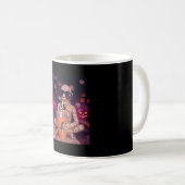 Cool mummy drinking iced coffee halloween coffee kaffeetasse (VorderseiteRechts)