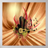 Cool Music Art Print Poster (Vorne)