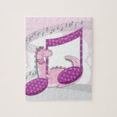 Cool Music Dino Puzzle (Vertikal)