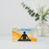 Cool Music DJ zu mieten Visitenkarte (Stehend Vorderseite)