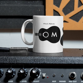 Cool, musikalisch und Personalisiert Kaffeetasse