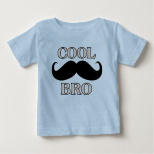Cool Mustache Bro Baby T-shirt