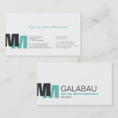 cool, mutig, Pro! Visitenkarte (Vorne/Hinten)