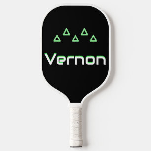 Cool Neon Green Masculine Pickleball Schläger