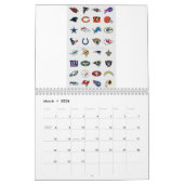 COOL NFL CALENDER KALENDER (Mär 2026)