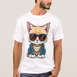 Cool, Niedlich, Kitten Doodle T-Shirt