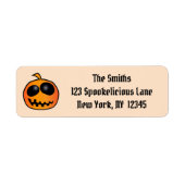 Cool Niedlich Orange Halloween Pumpkin (Vorne)