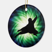 Cool Ninja Keramikornament (Links)