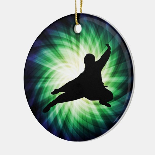Cool Ninja Keramikornament (Links)