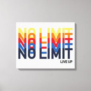 Cool No Limit Live Up Playup Funk Pop Art Leinwanddruck
