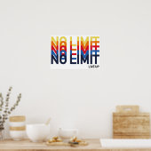 Cool No Limit Live Up Playup Funk Pop Art Poster (Küche)