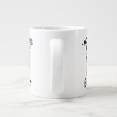 Cool No Prob Llama Jumbo-Tasse (Rückseite)