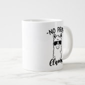 Cool No Prob Llama Jumbo-Tasse (Vorderseite Rechts)