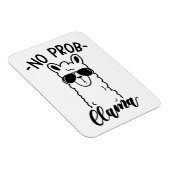 Cool No Prob Llama Magnet (Rechte Seite)