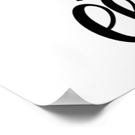 Cool No Prob Llama Poster (Ecke)