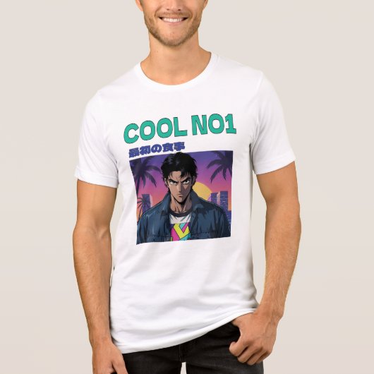 Cool Nr. 1 Tri-Blend Shirt (Vorderseite)