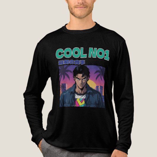 Cool Nr. 1 Tri-Blend Shirt (Vorderseite)
