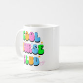 Cool nurse club kaffeetasse (Vorderseite Links)