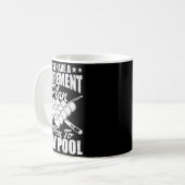 Cool Ol Design For Men Women Billiards Lover Ol Pl Kaffeetasse (Vorderseite Links)