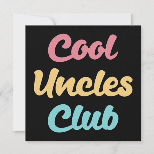 Cool Onkels Club II (Vorderseite)