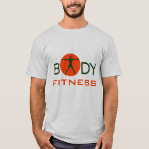 Cool Orange Green Body Madness Sport und Fitness T-Shirt