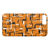 COOL Orange Schwarz-weiß Case-Mate iPhone Hülle (Rückseite (Horizontal))
