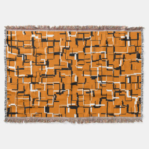 COOL Orange Schwarz-weiß Decke