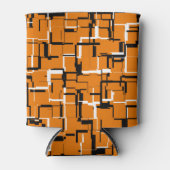 COOL Orange Schwarz-weiß Dosenkühler (Vorderseite)
