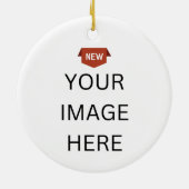 COOL! Ornament - Keramik - Benutzerdefiniert (Hinten)