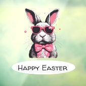 Cool Osterhase Fensteraufkleber (Blatt 3)