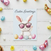 Cool Osterhase Postkarte