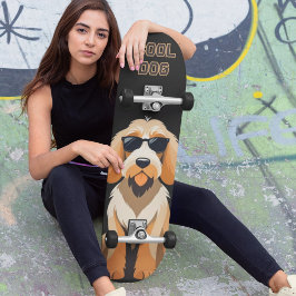 Cool Otterhound with Sunnies Skateboard