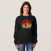 Cool Owl Retro Sweatshirt (Vorne ganz)