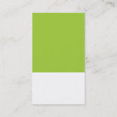 COOL PAINT CHIP Armprägung Limon Visitenkarte (Rückseite)