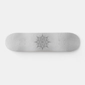 Cool Paint Your Own Mandala Skateboard (Horizontal)