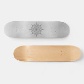 Cool Paint Your Own Mandala Skateboard (Horizontal)