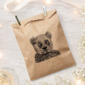 Cool Panda Custom Kraft Fevor Bag Geschenktütchen (Ausgeschnitten)