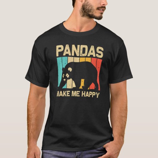 Cool Panda For Men Women Panda Bear Animal Zookee T-Shirt (Vorderseite)