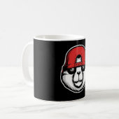 Cool Panda Kaffeetasse (Vorderseite Links)