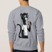 Cool Panther Graphic T-Shirt - Funny Bubble Tee Sh (Rückseite)