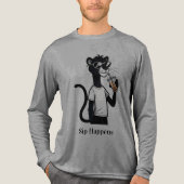 Cool Panther Graphic T-Shirt - Funny Bubble Tee Sh (Vorderseite)